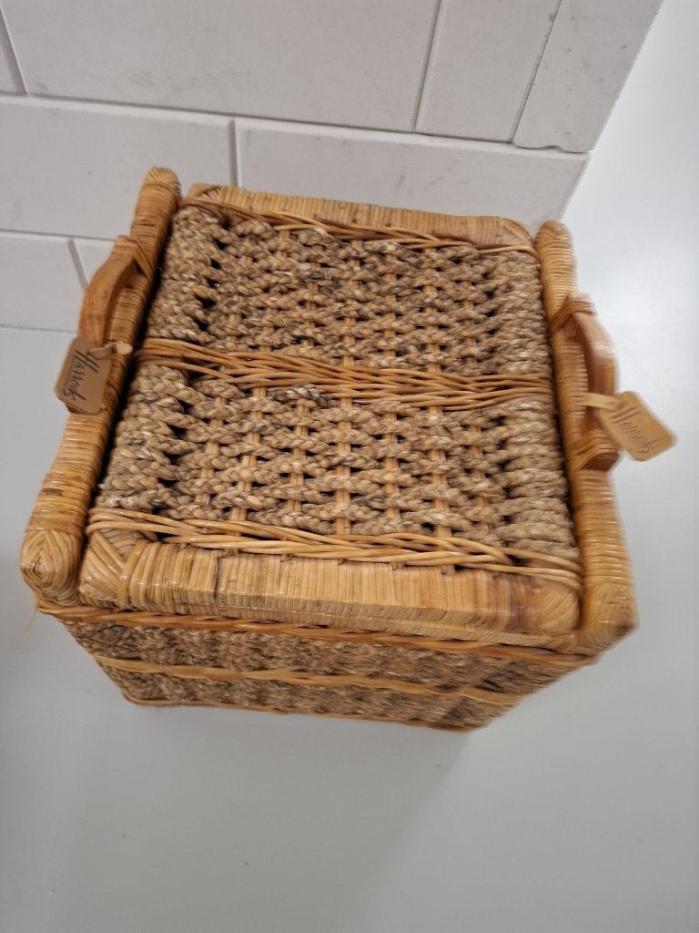 Harrods Rieten mand, Ophalen, Minder dan 50 cm, 50 tot 100 cm, Zo goed als nieuw