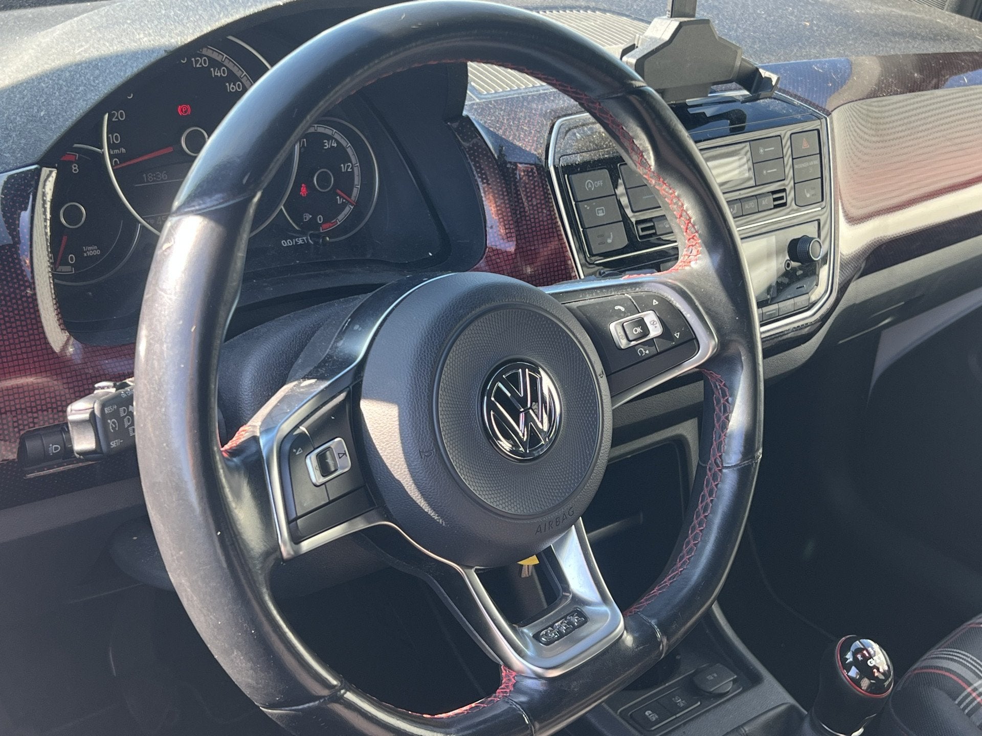 Volkswagen up! 1.0 TSI GTI | Nieuw Binnen! | Stoelverwarming, Auto's, Volkswagen, 970 kg, Stof, 4 stoelen, 116 pk
