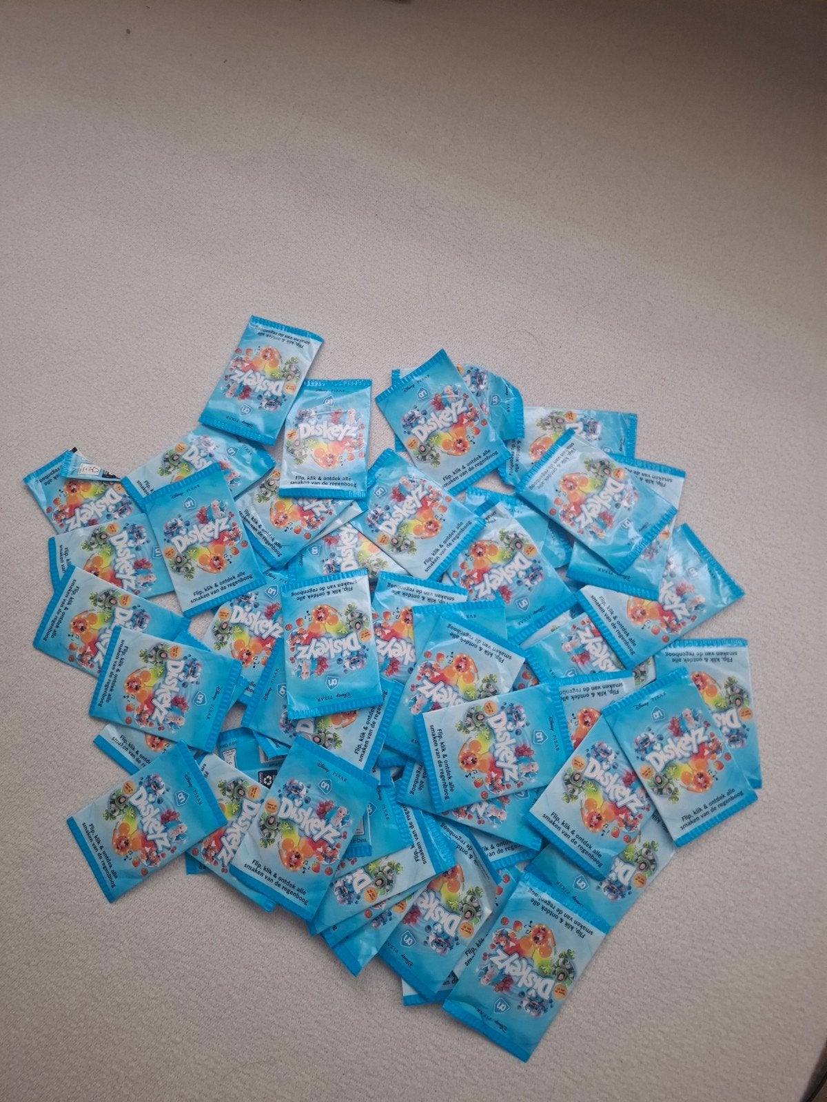 Diskeyz AH spaaractie - 70 ongeopende zakjes, Ophalen of Verzenden
