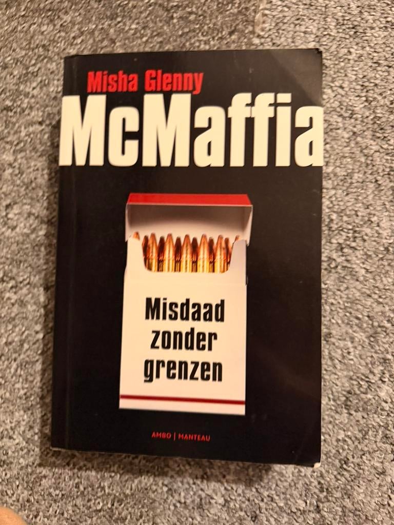 Misha Glenny - McMaffia, Ophalen of Verzenden, Zo goed als nieuw, Misha Glenny
