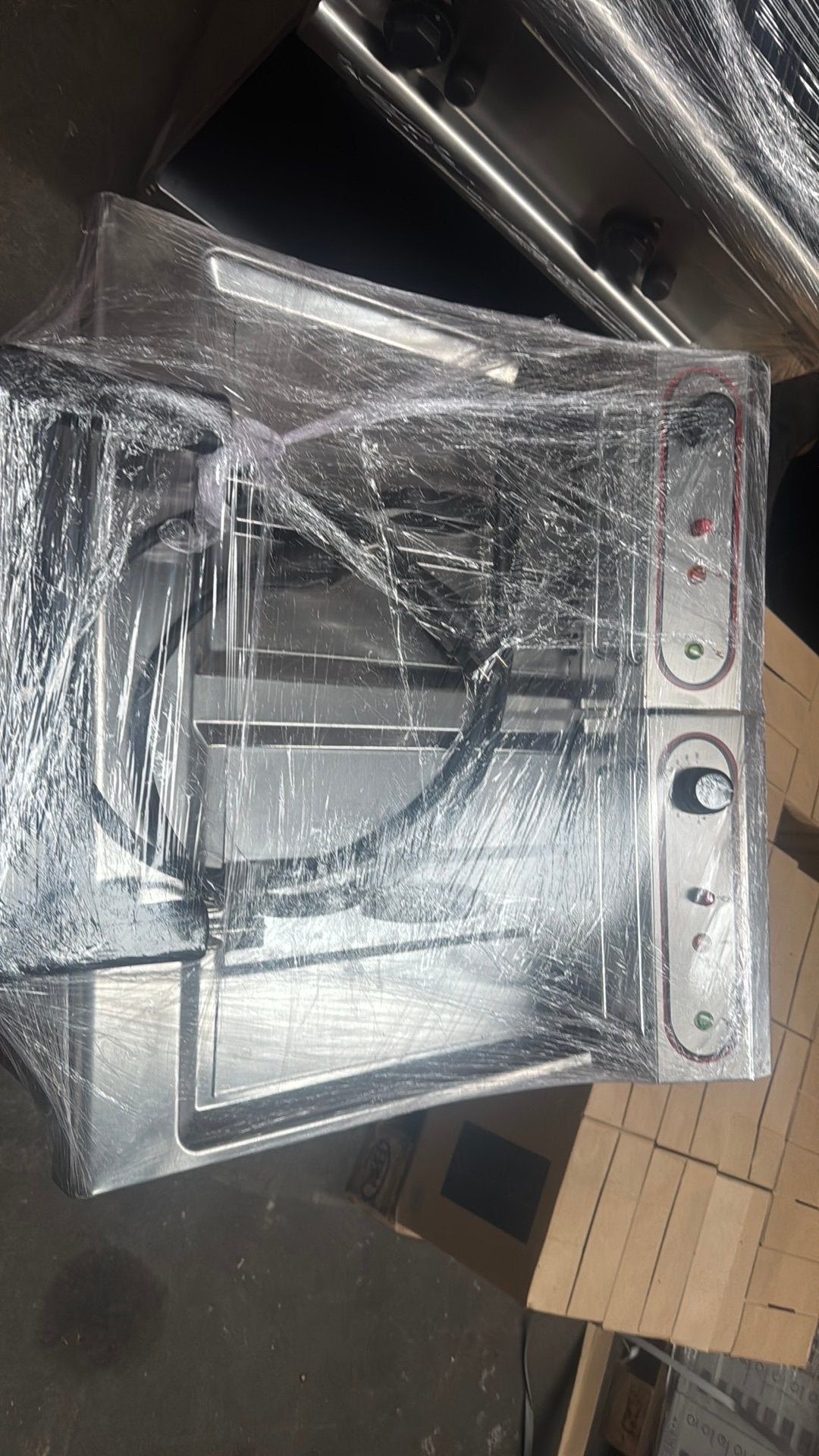 Stilfer CE14 dubbele professionele elektrische friteuse, Ophalen, Zo goed als nieuw, Minder dan 45 cm