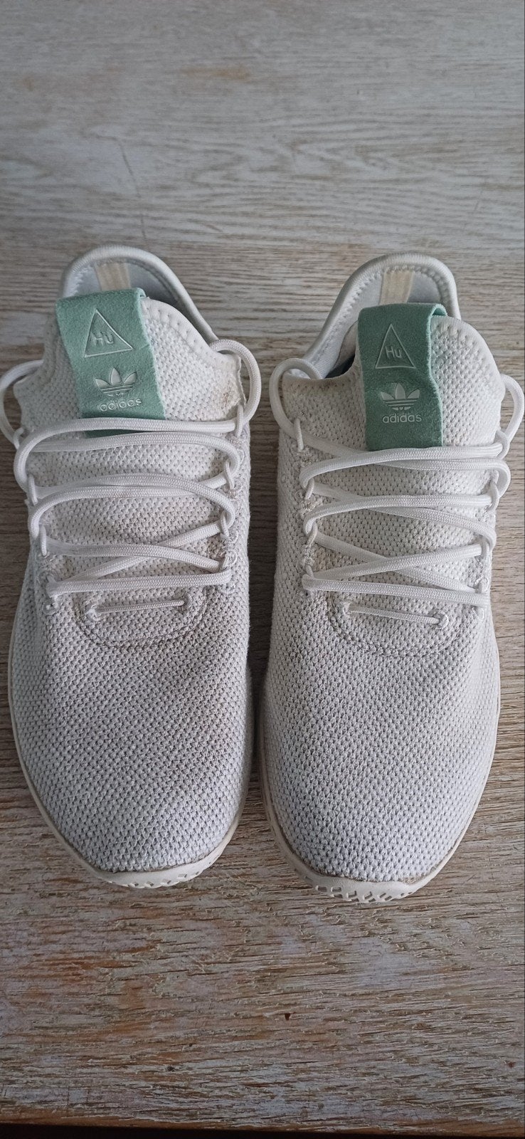 Pharrell Williams Adidas Gympen - Maat 39 ⅓, Adidas, Wit, Ophalen of Verzenden, Sneakers of Gympen