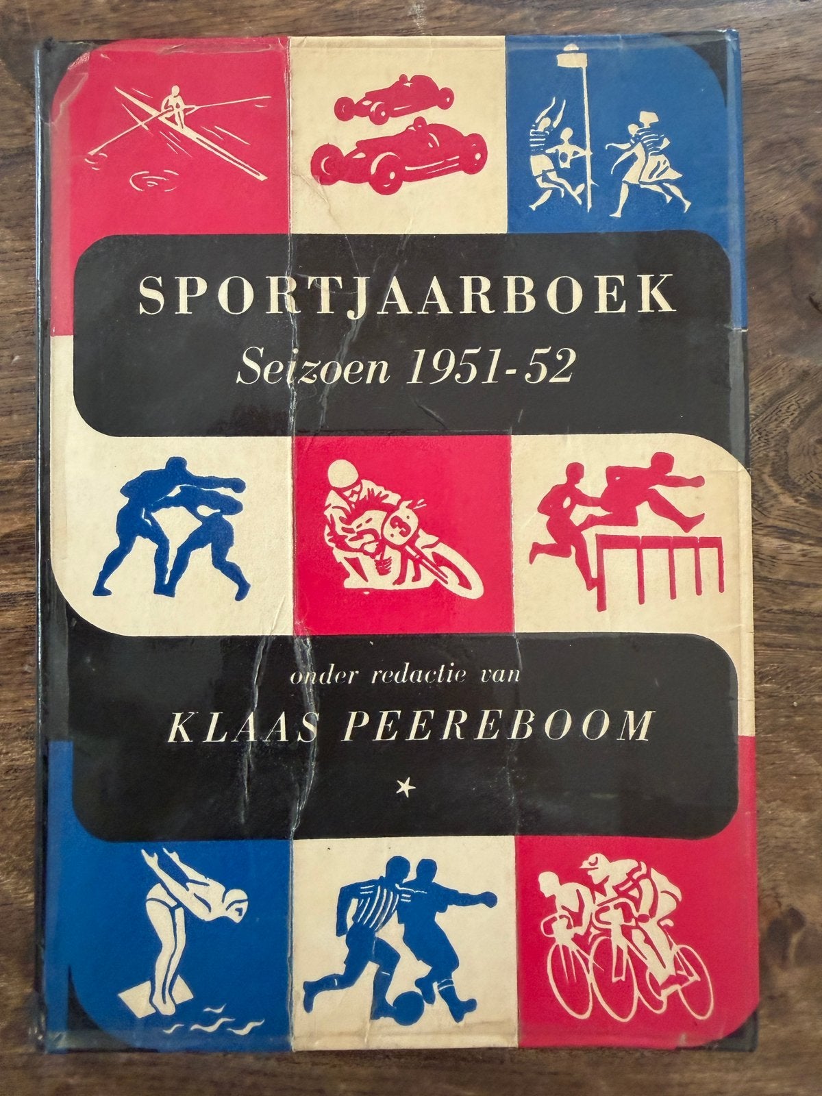 Sportjaarboek 1951-1952 – Klaas Peereboom – Het Parool, Ophalen, Zo goed als nieuw, Balsport