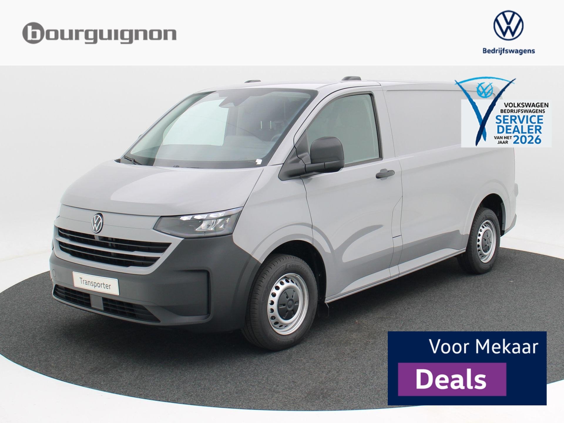 Volkswagen Bedrijfswagens e-Transporter Bestelwagen L1 136 p, Automaat, 330 km, Zwart, 64 kWh