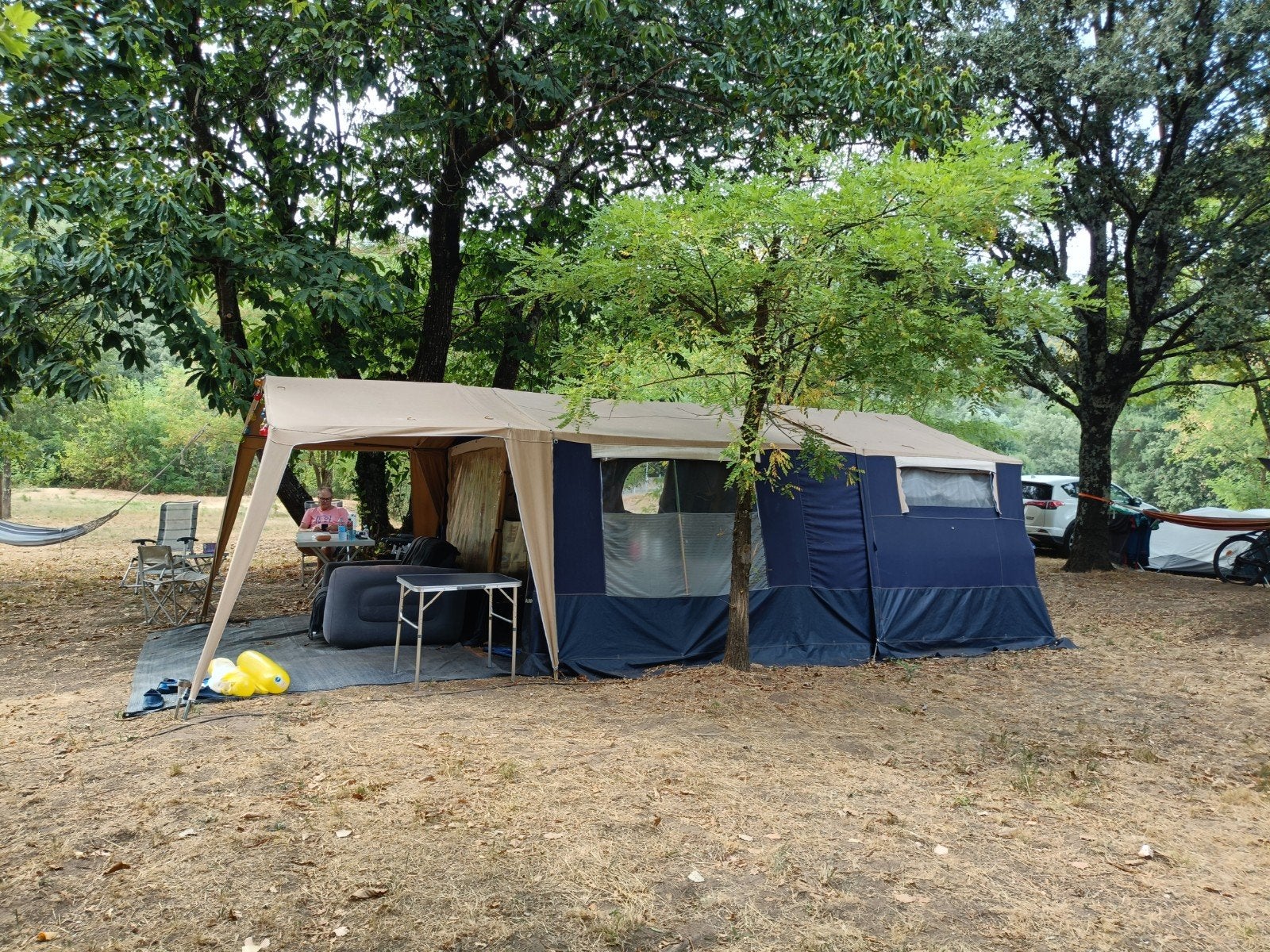 Vouwwagen Trigano Ocean, Ophalen, Gebruikt