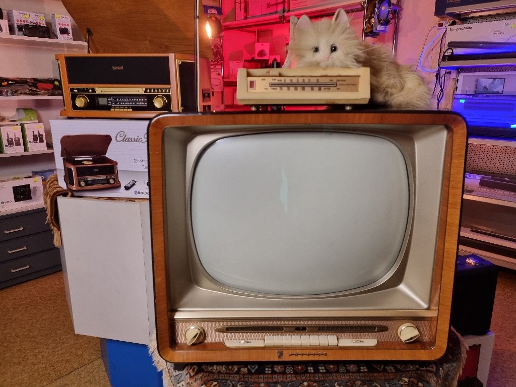 Zeldzame Philips 21 TX 290 A/00 TV uit 1960, Antiek en Kunst, Ophalen