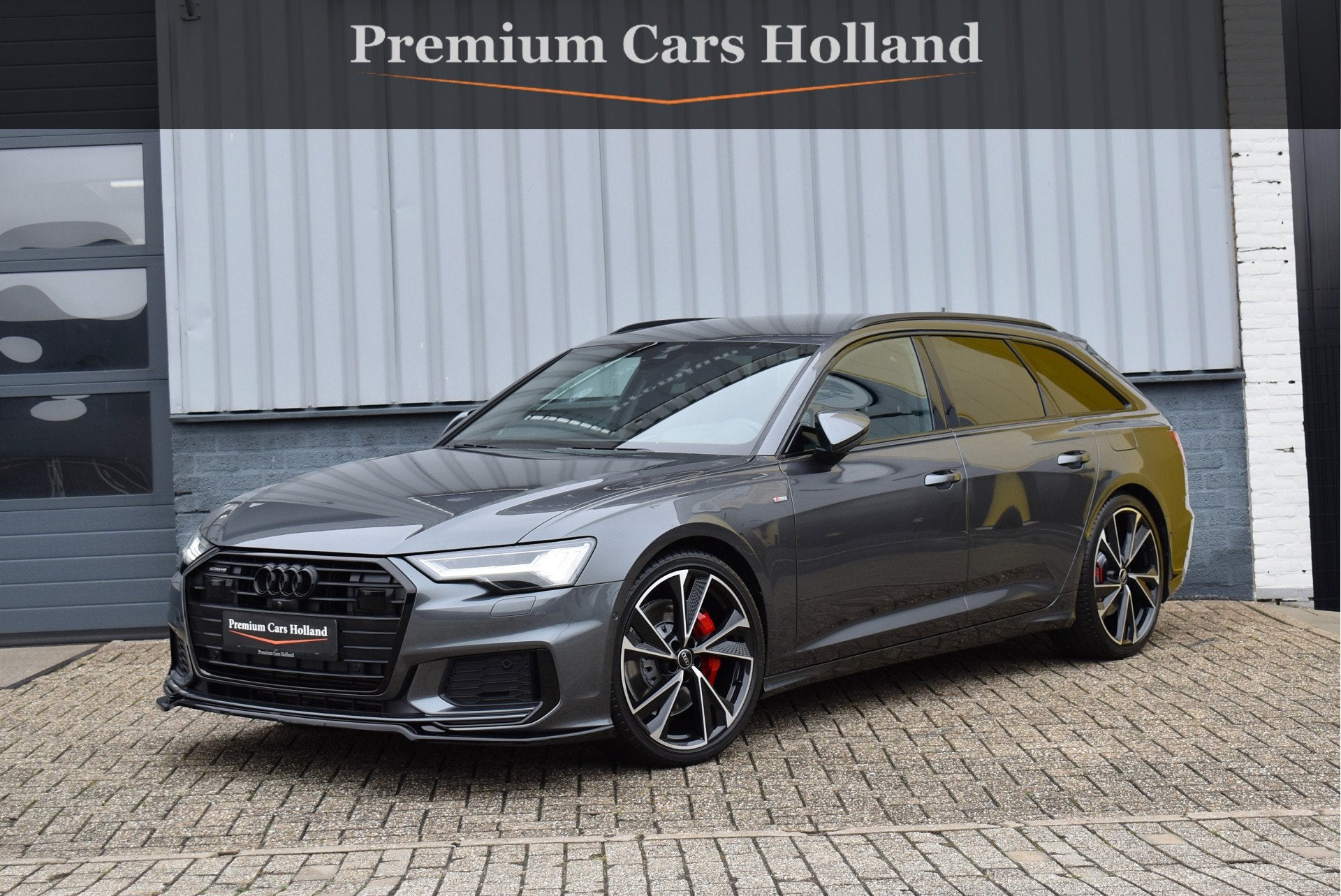 Audi A6 Avant 55 TFSI e Quattro S-Line Competition Soft-Clos, Auto's, Automaat, Dealer onderhouden, Verwarmde buitenspiegels, Gebruikt