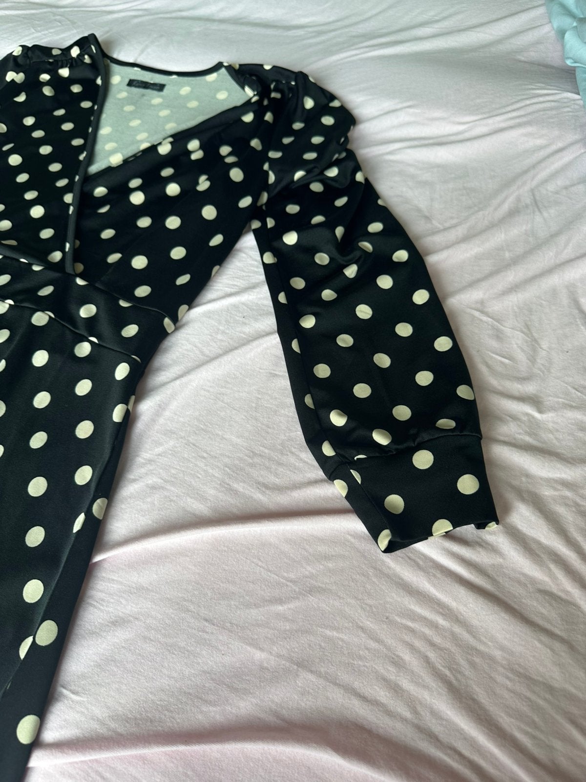 King Louie Polka Dot maat L, Kleding | Dames, Blauw, Maat 42/44 (L), Ophalen of Verzenden, Zo goed als nieuw