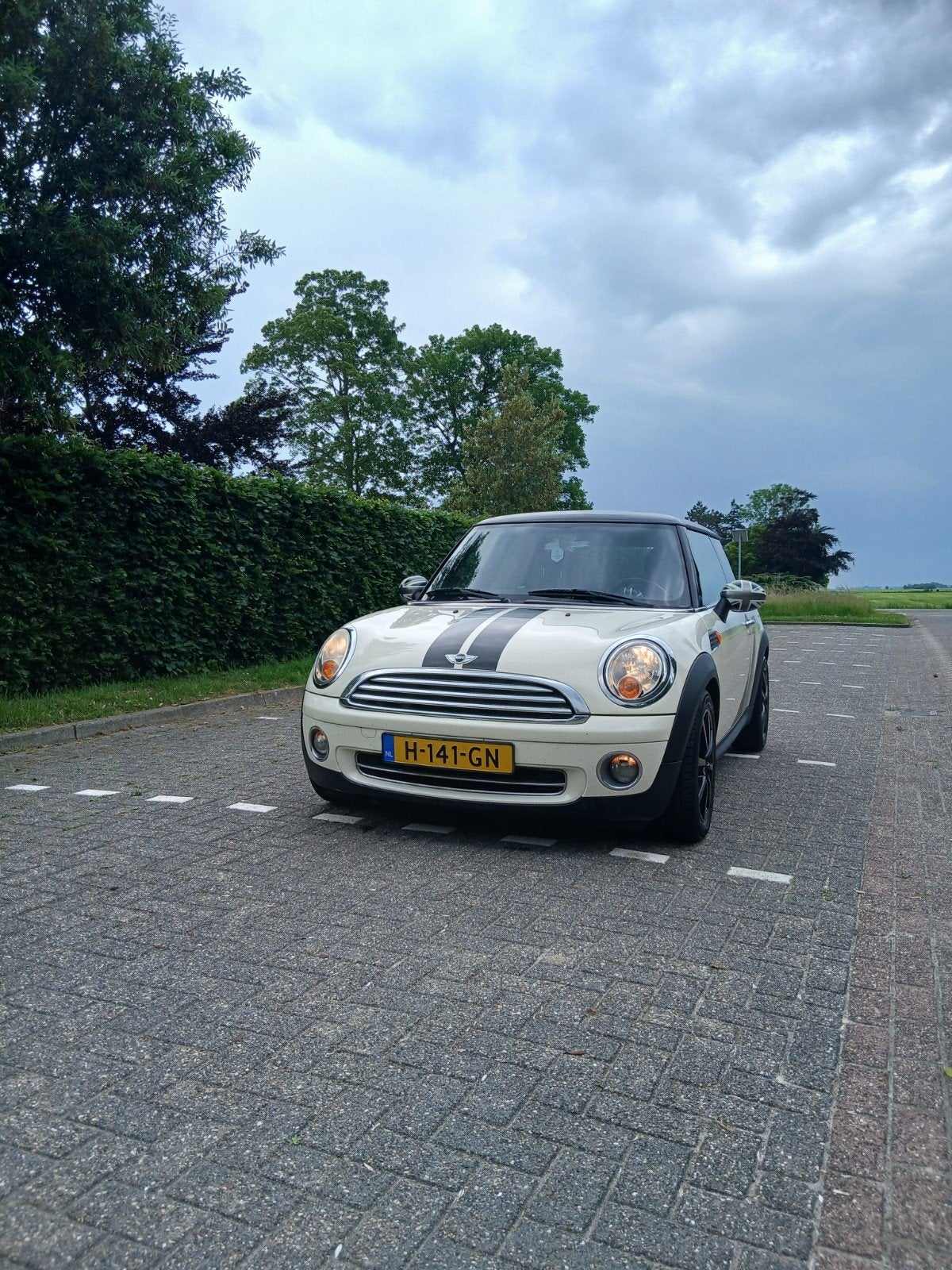 Mini 1.6 Cooper 2008 Wit, Auto's, Mini, Voorwielaandrijving, 750 kg, 4 cilinders, 4 stoelen