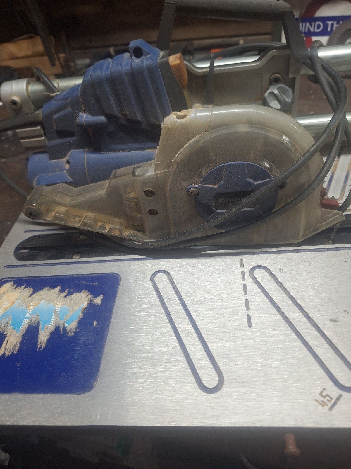 paneel/laminaat zaagmachine, Doe-het-zelf en Verbouw, Ophalen of Verzenden