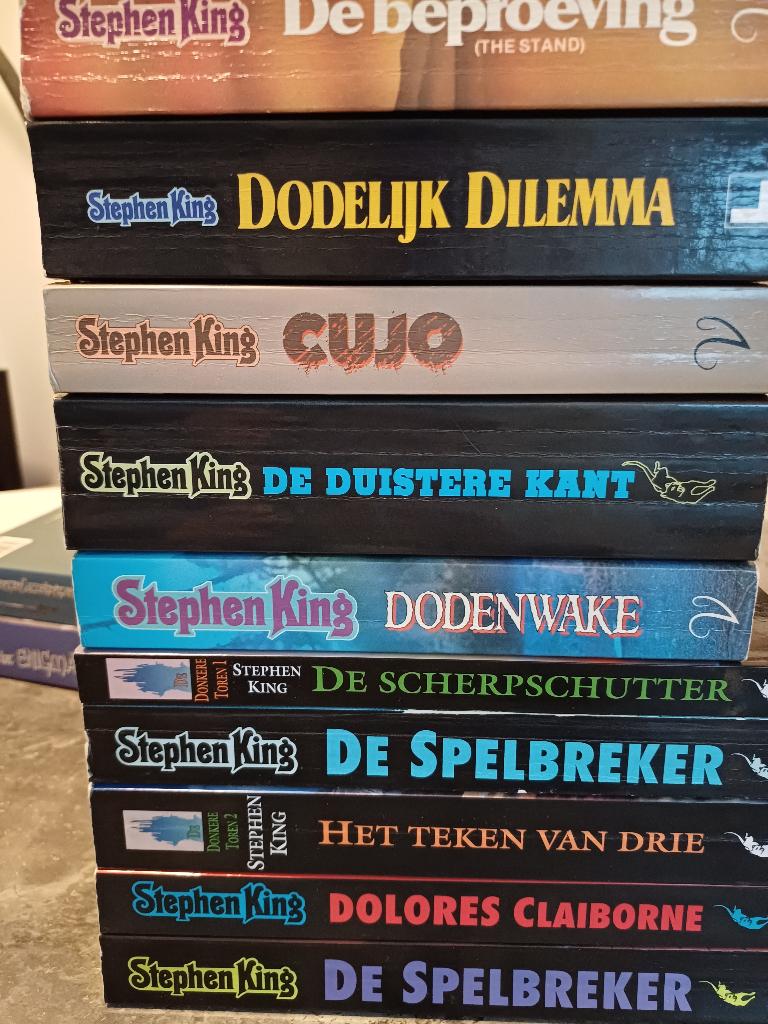10 x STEPHEN KING, Ophalen of Verzenden