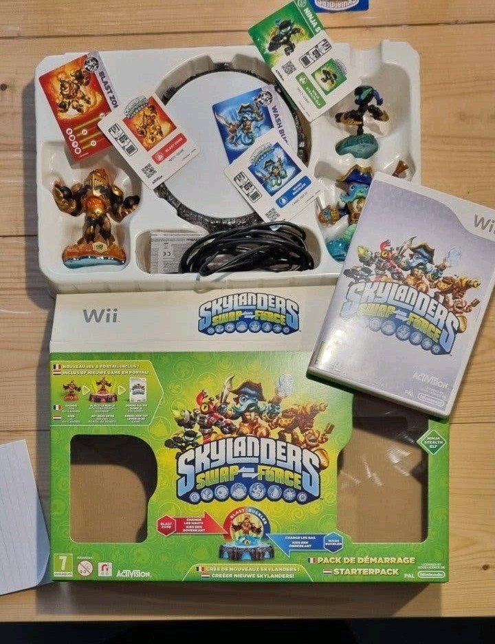 Skylanders Swap Force Starter Pack Wii, Avontuur en Actie, 2 spelers, Ophalen of Verzenden, Zo goed als nieuw