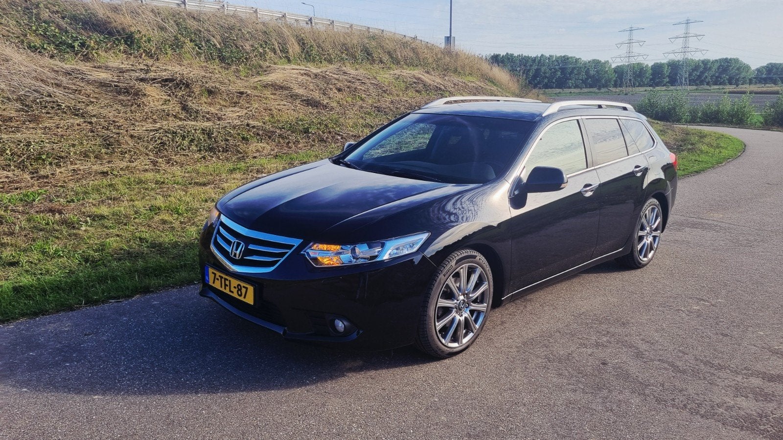 Honda Accord Tourer 2.0 i-VTEC Lifestyle Automaat | 2014 |, Auto's, Stof, Zwart, Zwart, Stationwagon