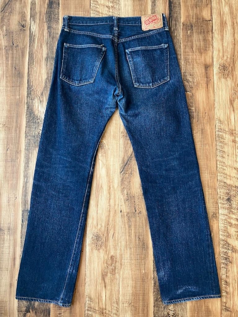 DENIME 66 Orrizonti W30 x L31 Osaka 5 Japanese Selvedge, Blauw, DENIME, W32 (confectie 46) of kleiner, Ophalen of Verzenden