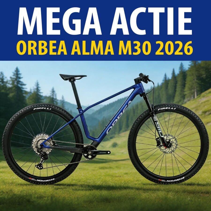 Orbea Alma carbon hardtail mountainbike + FOX FACTORY vering, Fietsen en Brommers, Hardtail, Heren, 45 tot 49 cm, Nieuw