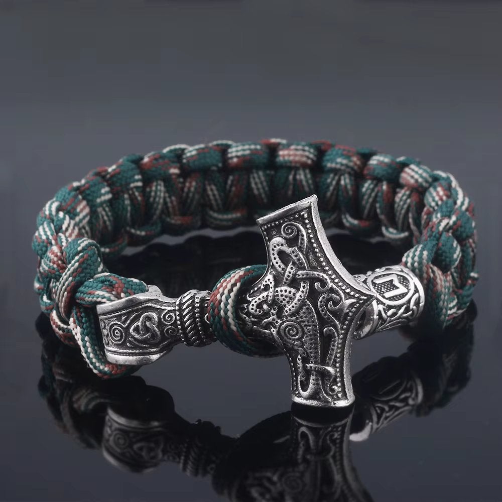 Viking Paracord Heren Armband, Sieraden, Tassen en Uiterlijk, Verzenden, Nieuw, Overige kleuren