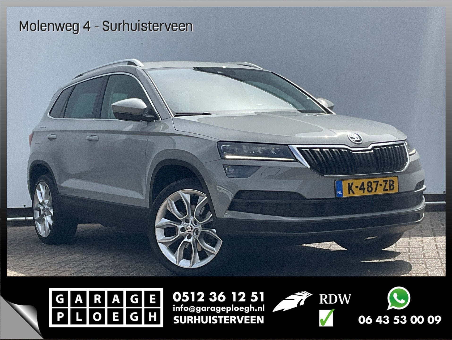 Skoda Karoq 1.5 TSI ACT Style Memory Stoelverw Adapt.Cruise, Auto's, Skoda, Euro 6, 4 cilinders, 150 pk, Karoq