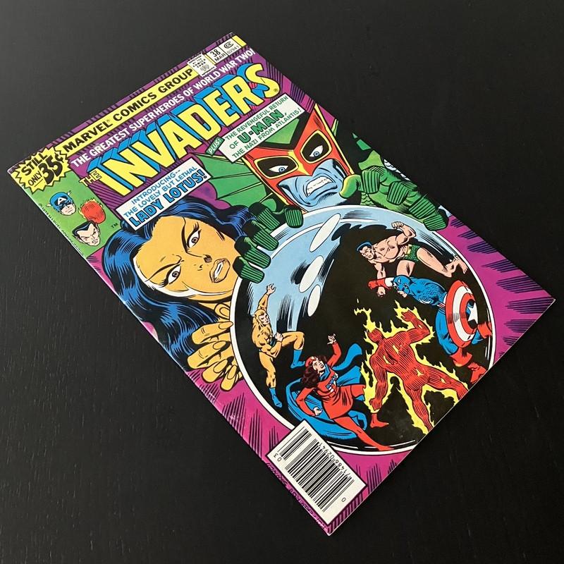 Invaders Vol.1 #38 (1979) FN- (5.5), Boeken, Strips | Comics, Amerika, Marvel Comics, Ophalen of Verzenden, Gelezen