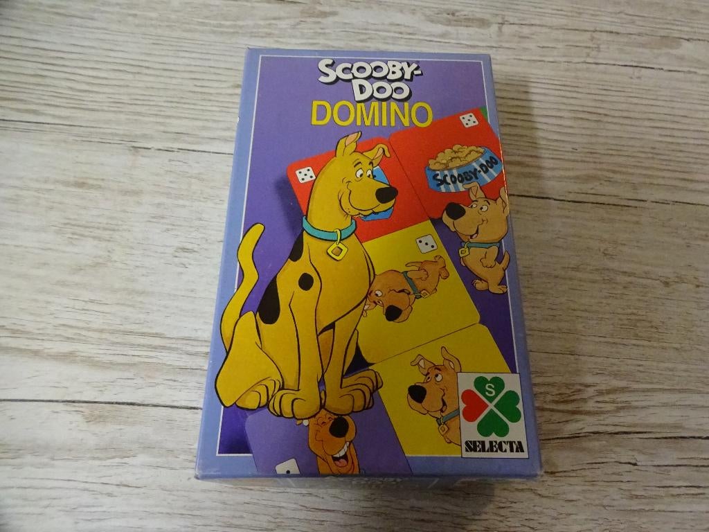 Vintage Selecta Domino Scooby-Doo uit 1992, Ophalen of Verzenden, Gebruikt