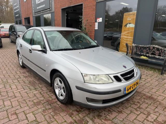 Saab 9-3 1.8 T Sport Sedan 2003 Grijs, Voorwielaandrijving, 1998 cc, Stof, 4 cilinders
