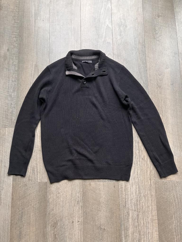 Livergy sweater zwart maat M (50% katoen / 50 % polyacryl), Kleding | Heren, Truien en Vesten, Maat 48/50 (M), Zwart, Ophalen of Verzenden