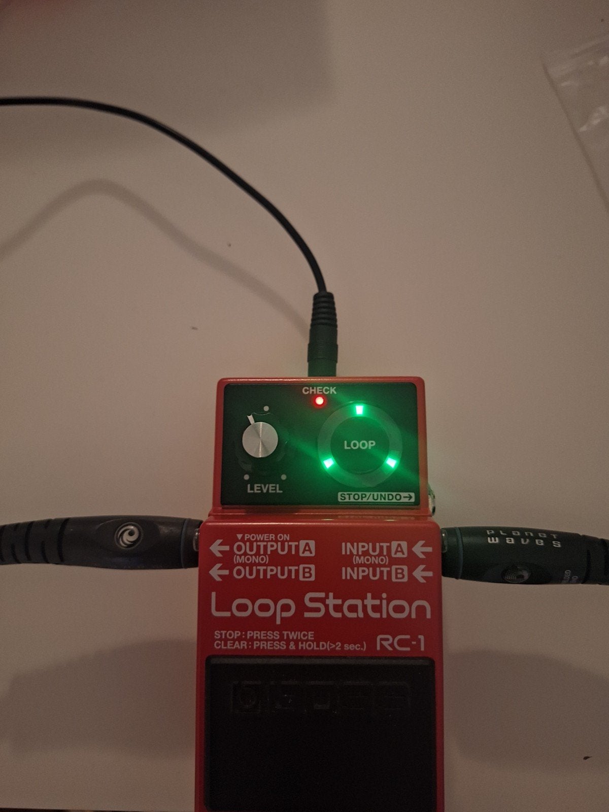 Boss RC-1 Loop Station - Zo goed als nieuw, Ophalen of Verzenden, Zo goed als nieuw, Overige typen