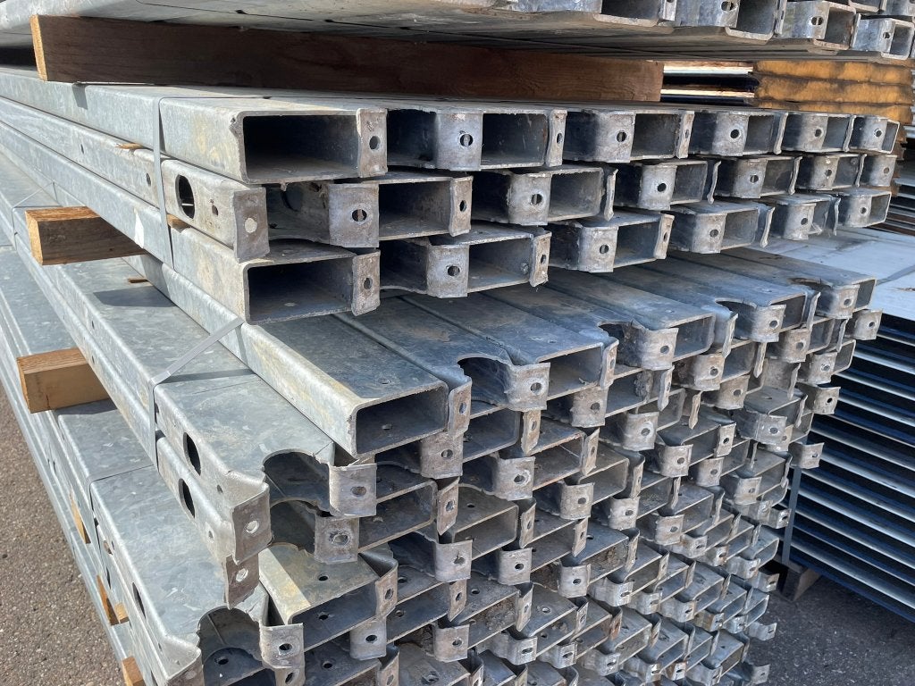 Kokerprofielen 100x50x3 mm | Lengte: 4420 mm, Ophalen, Gebruikt, IJzer