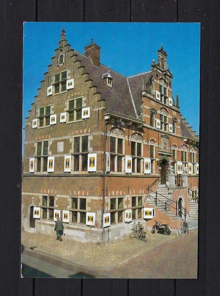 117 Klundert, Stadhuis, Ophalen of Verzenden, Gelopen, Noord-Brabant
