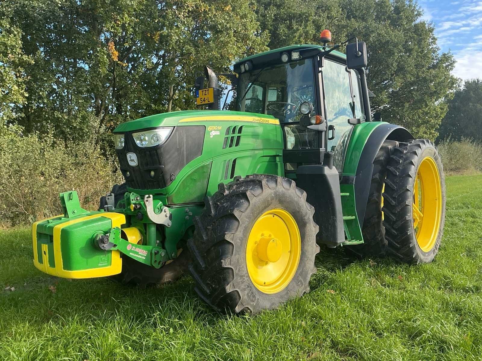 2015 John Deere 6130M – AutoQuad Plus Eco – TLS – Zuid, Gebruikt, John Deere