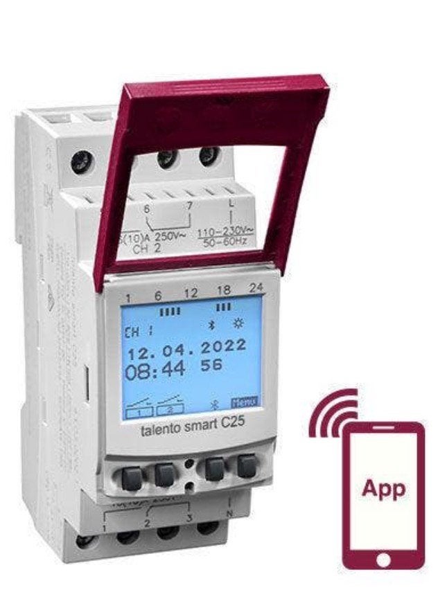 Grässlin talento smart B25 digitale tijdklok, Ophalen of Verzenden, Nieuw, Overige merken, Overige typen