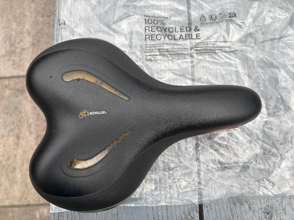 fietszadel Selle Royal, Overige materialen, Zo goed als nieuw, Zadel, Selle Royal