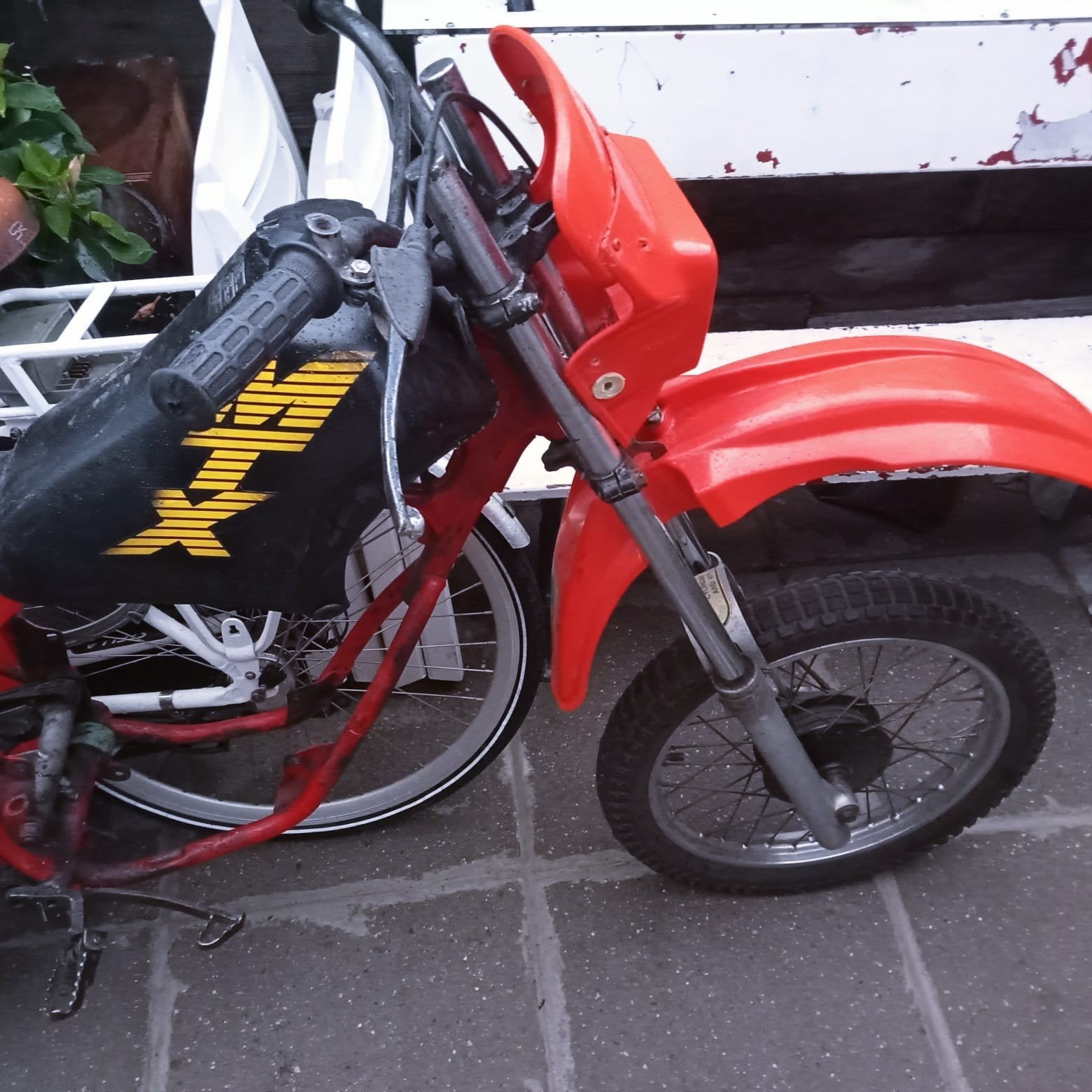 HONDA MTX zonder blok Bouwjr rond 1986.., Fietsen en Brommers, Brommers | Derbi, Ophalen