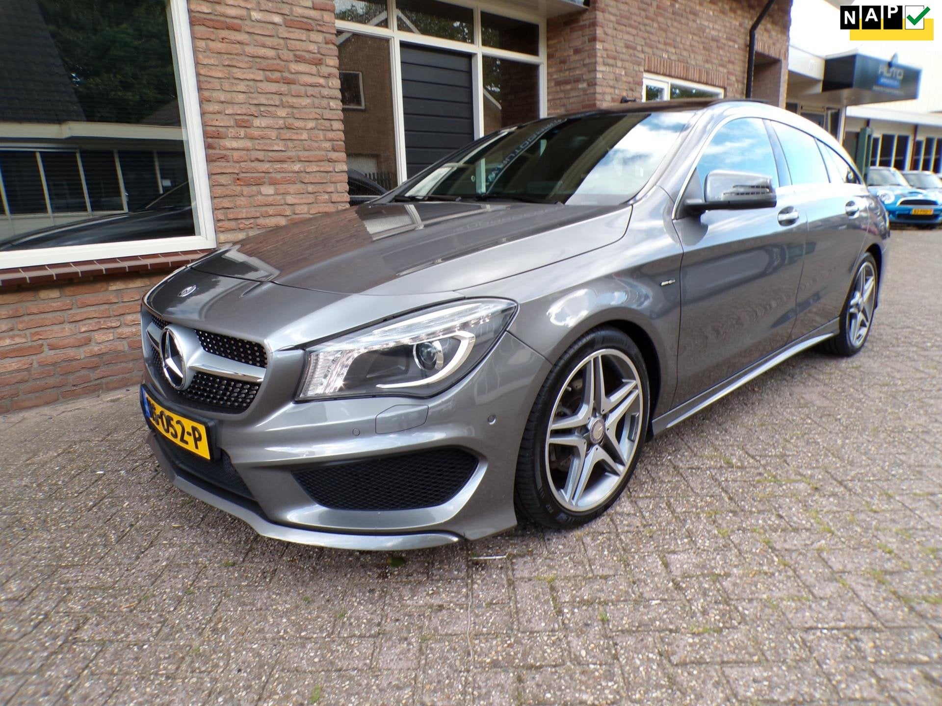 Mercedes-Benz CLA-klasse Shooting Brake 180 Ambition AMG Aut, Auto's, CLA, 730 kg, Gebruikt, 4 cilinders