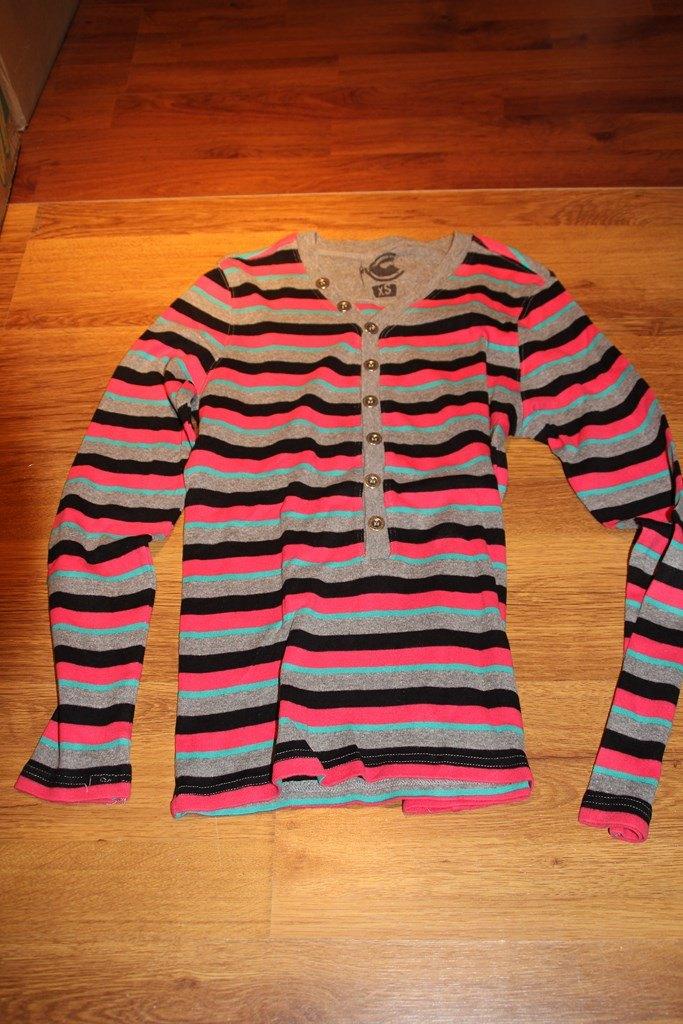 longsleeve grijs/roze/blauw, Kleding | Heren, Overige kleuren, Ophalen of Verzenden, Coolcat, Gedragen