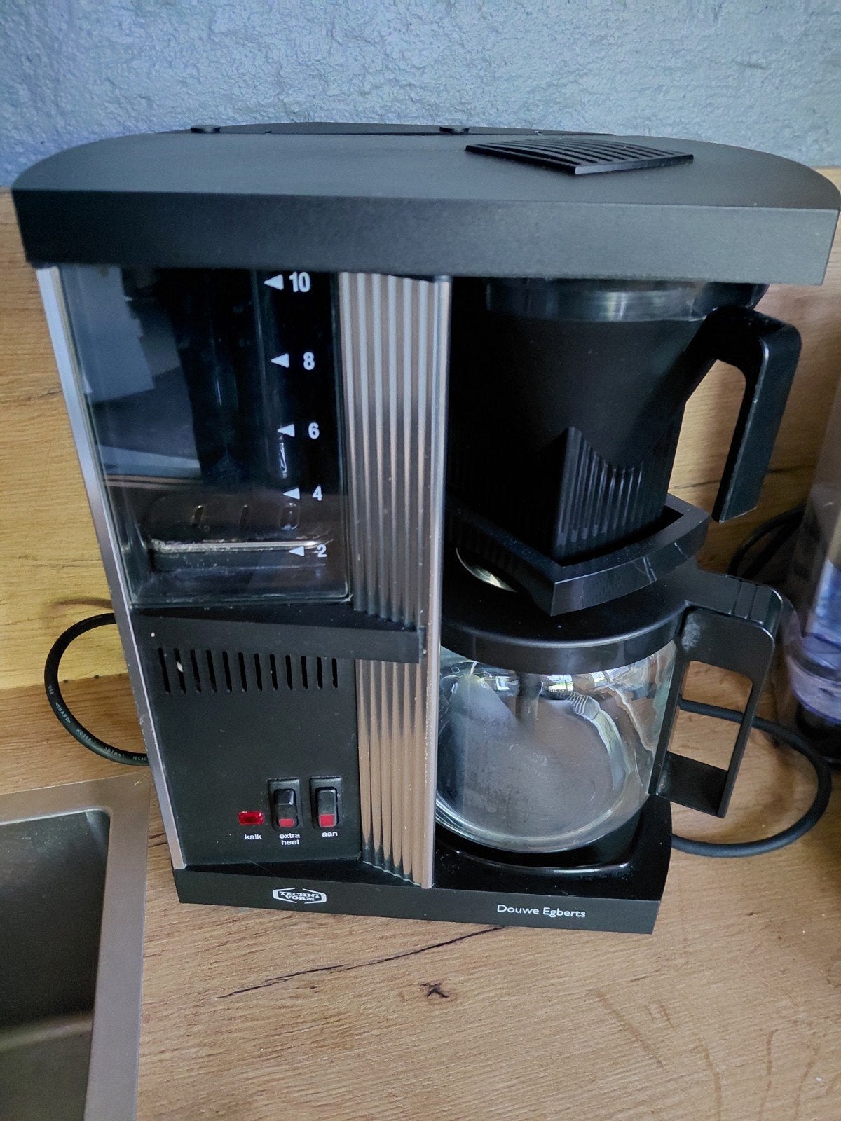 Douwe Egberts Techniform Koffiezetapparaat, Gebruikt, 10 kopjes of meer, Koffiemachine, Gemalen koffie