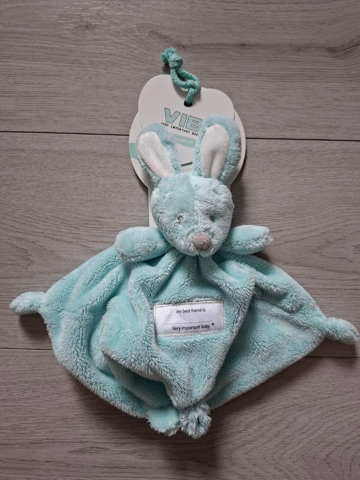 VIB Konijn Knuffeldoekje - Nieuw, Ophalen of Verzenden, Nieuw, Overige typen