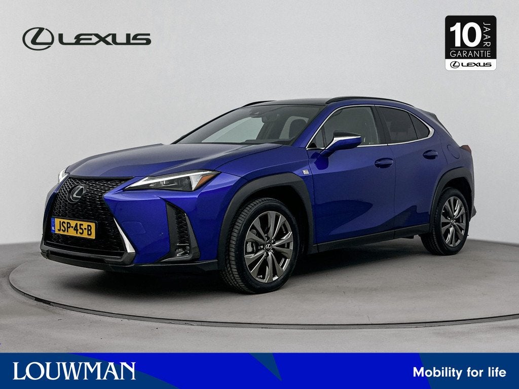 Lexus UX 250h F Sport Line | BTW-Auto | Vegan-Leder bekledin, Auto's, Lexus, 12 maanden, Gebruikt, 4 cilinders, Blauw