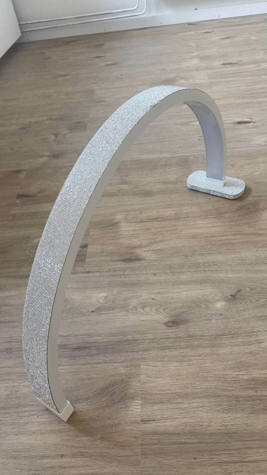 Glitter maanlamp nagels, Ophalen, Zo goed als nieuw, E27 (groot), Led-lamp
