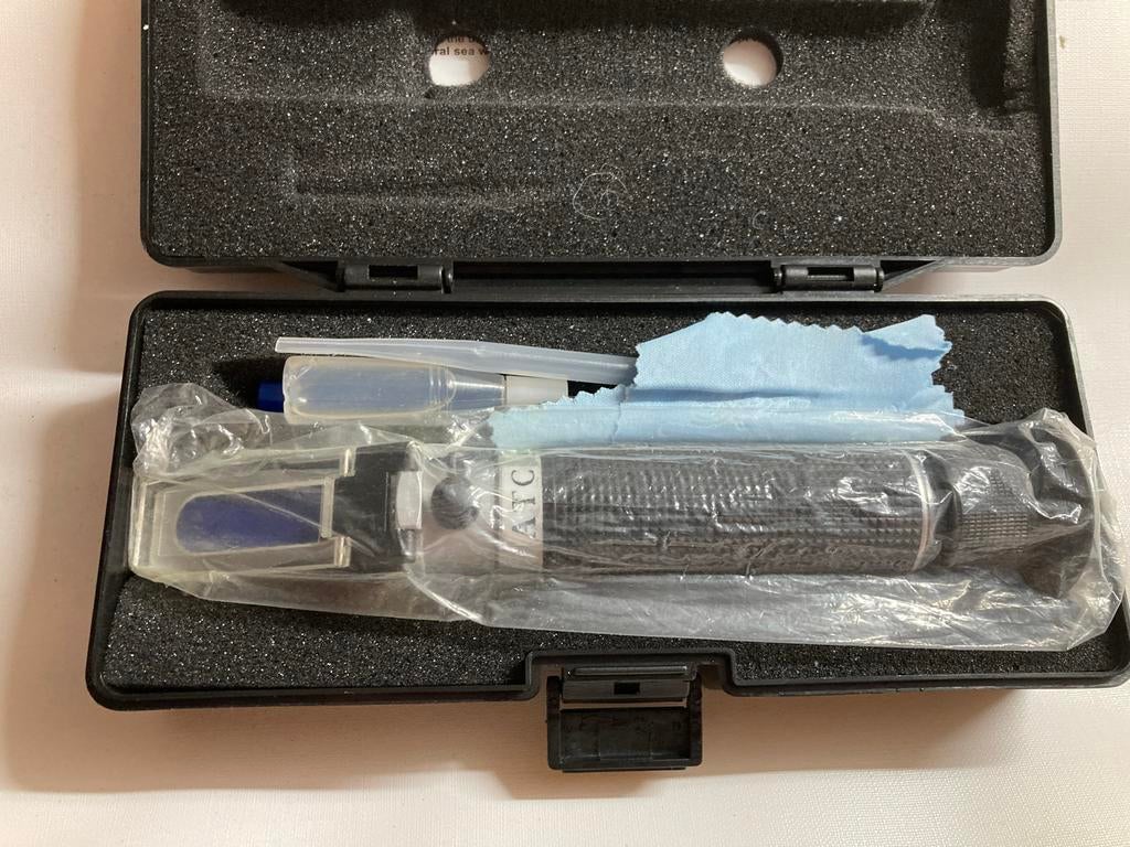 Nette D-D H2Ocean Refractometer ( zeewater aquarium), Dieren en Toebehoren, Ophalen of Verzenden, Zo goed als nieuw, CO₂-systeem