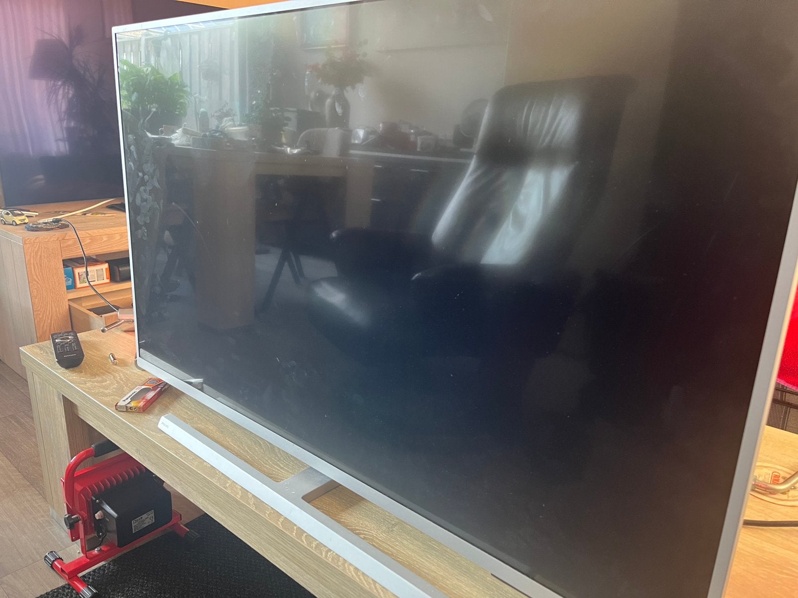 Philips ambilight 43 inch led tv, Ophalen, Philips, 50 Hz, 100 cm of meer