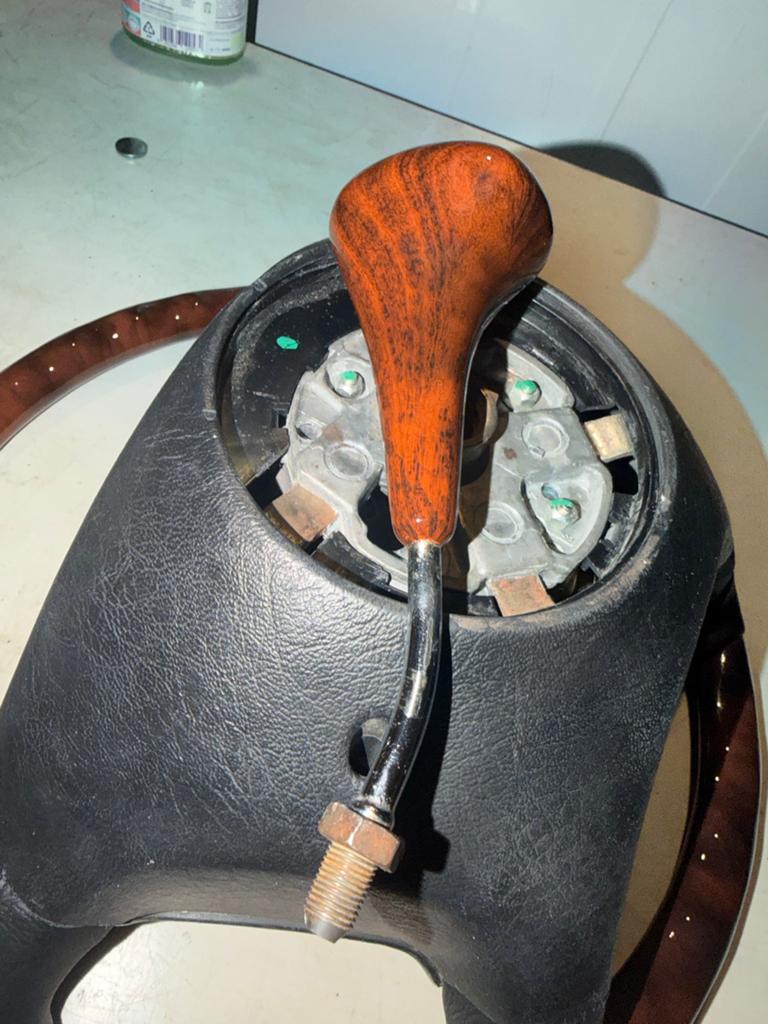 Houten pookknop Mercedes-Benz W123 W124 W126, Ophalen of Verzenden, Gebruikt, Mercedes-Benz