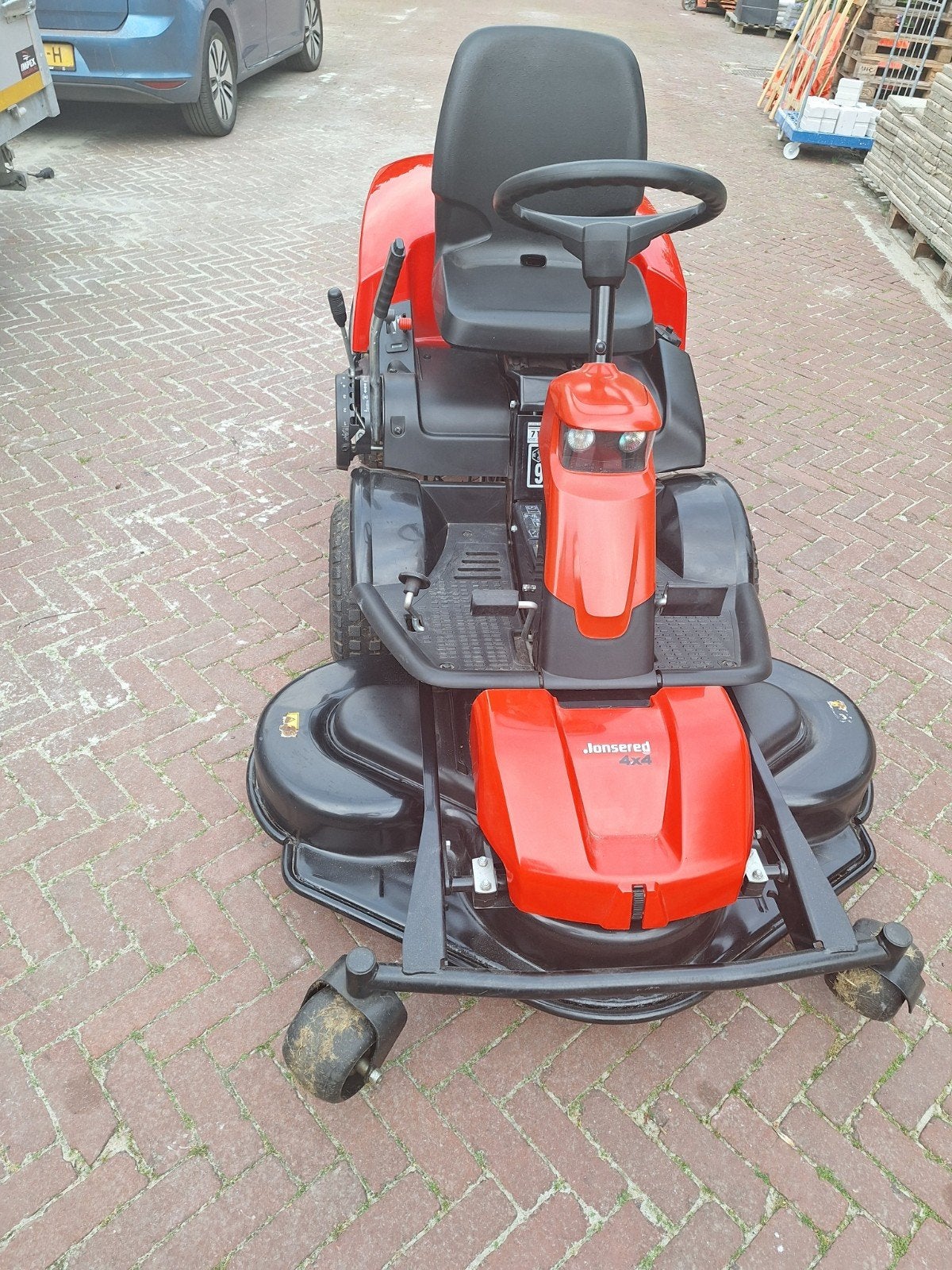 Jonsered FR2216 MA AWD Frontmaaier (2017) – Volledig onderho, Ophalen, Zo goed als nieuw, Jonsered Husqvarna, Mulchfunctie