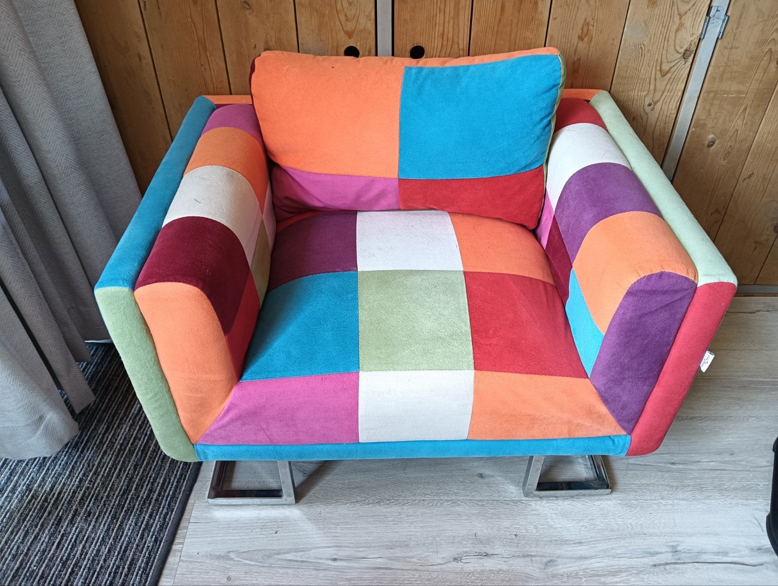 leuke kinderstoel / kinder fauteuil design lapjes, Ophalen of Verzenden, Overige typen