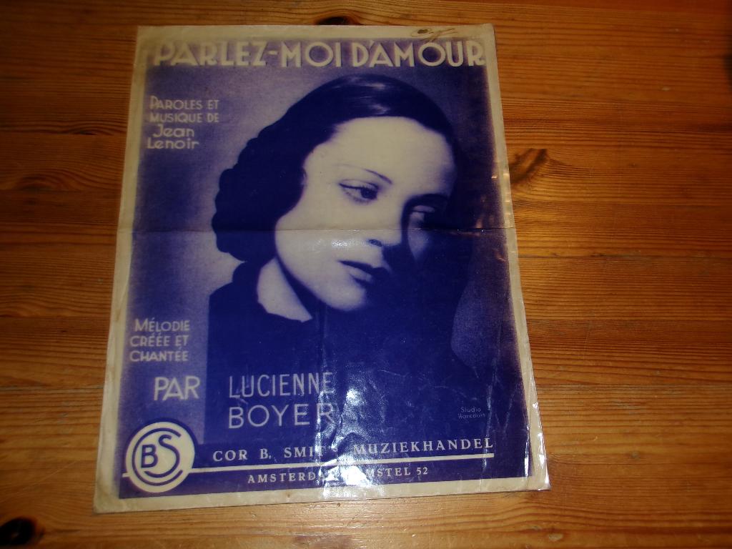 Jean lenoir - parlez moi d'amour, Muziek en Instrumenten, Zang, Gebruikt, Ophalen of Verzenden, Artiest of Componist