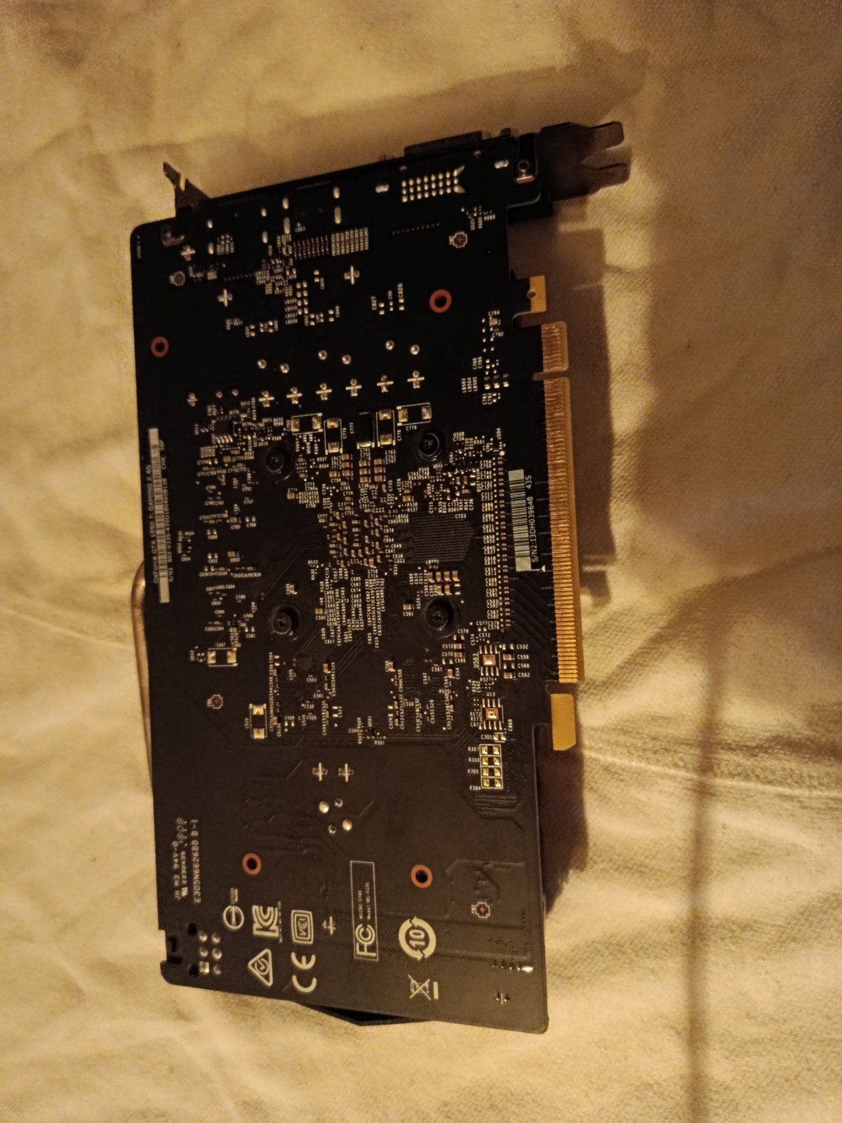 MSI GeForce GTX 1050 Ti Gaming X 4GB - Nieuwe Koelpasta, Computers en Software, PCI-Express 3, Gebruikt, HDMI, Ophalen of Verzenden