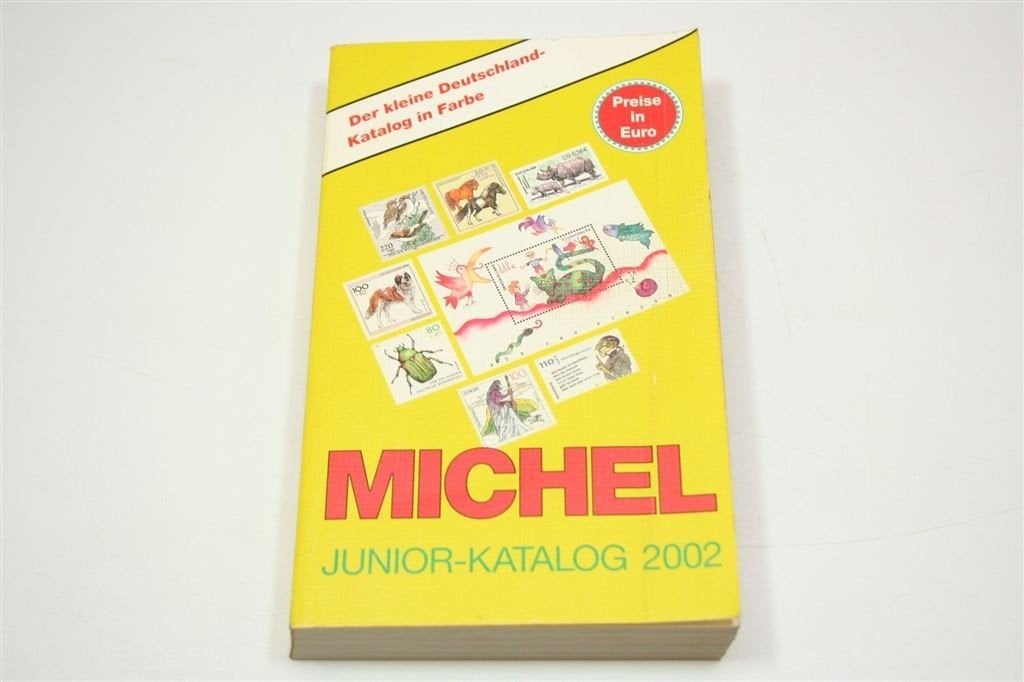 Michel Junior-Katalog 2002 — Duitse Postzegels in Kleur [DE], Ophalen of Verzenden, Verzamelalbum