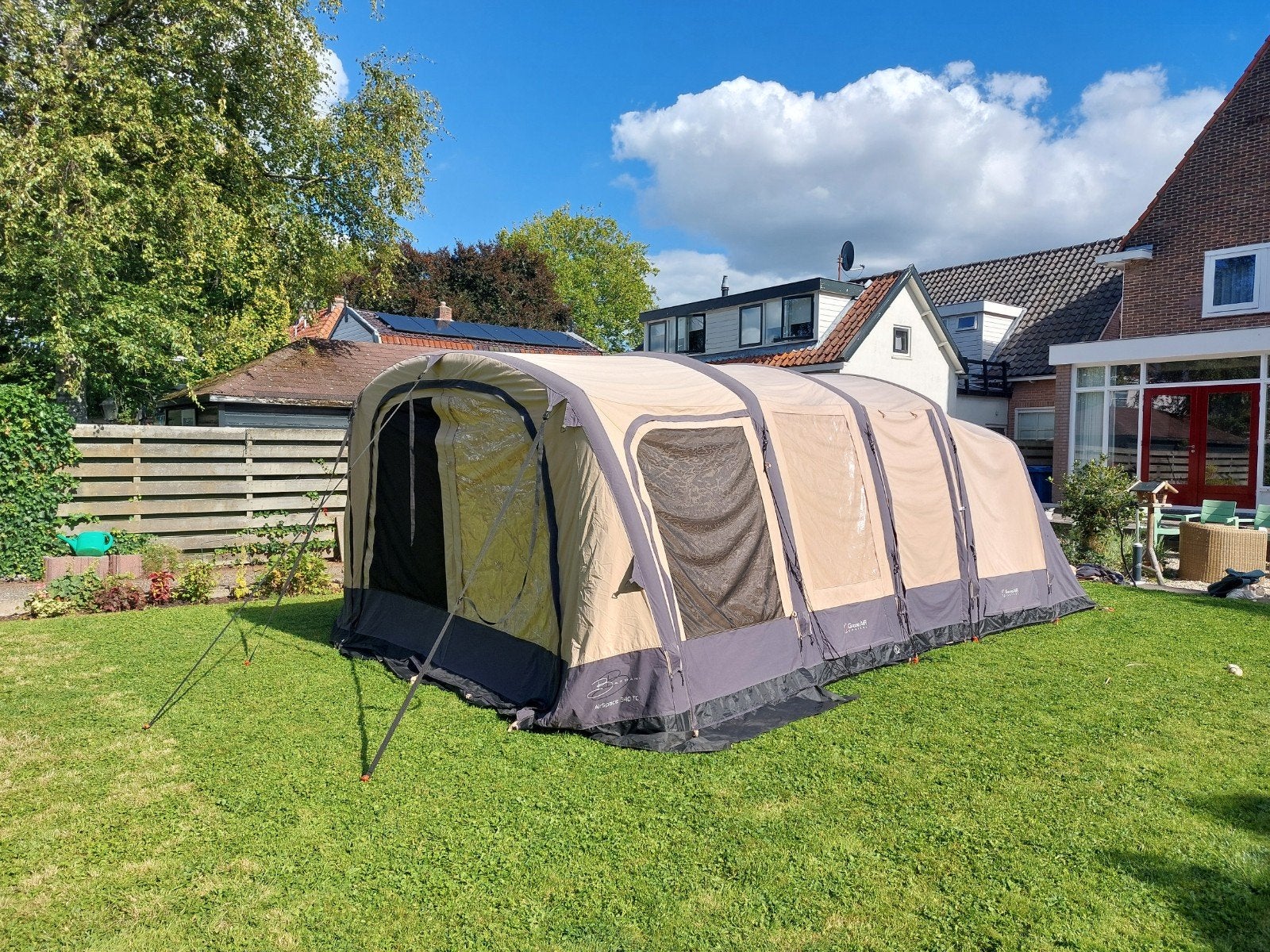 Bardani 340 TC tent met Grande Campioni bagagekar, Ophalen, Tot en met 4