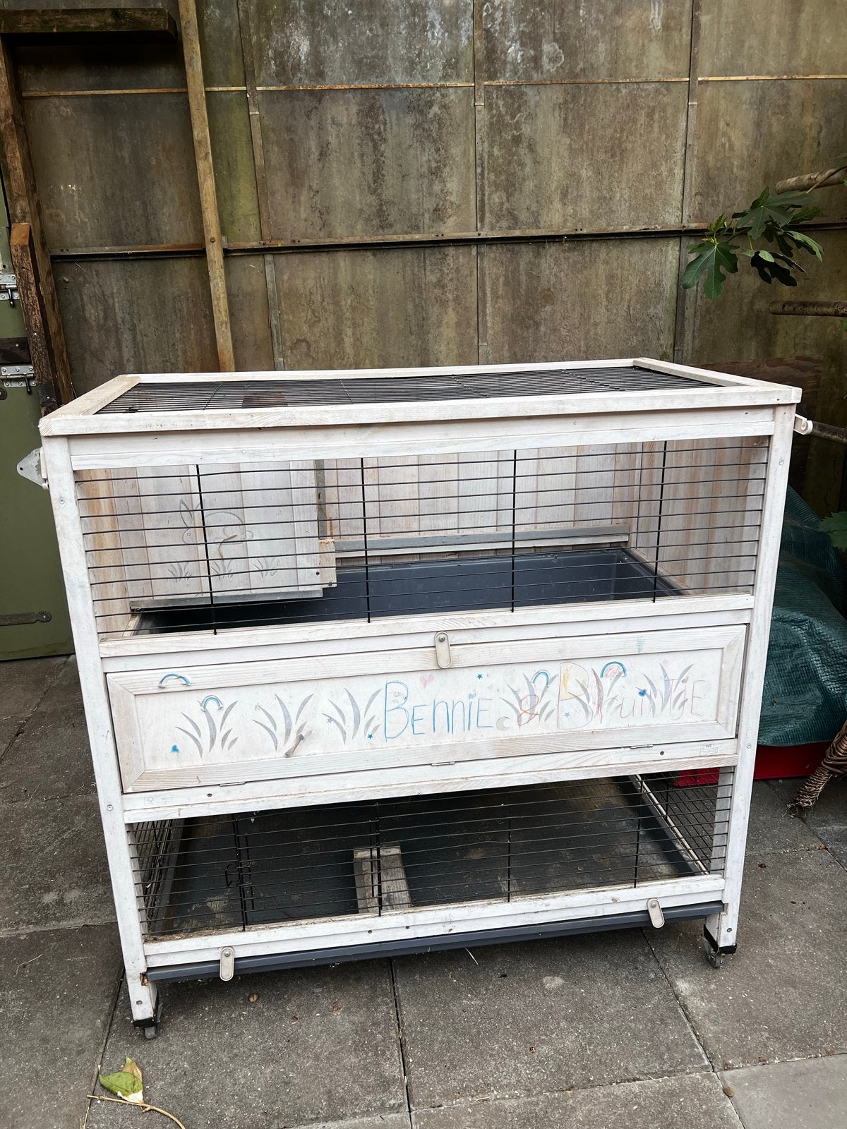 Konijnenhok / cavia hok, Dieren en Toebehoren, Ophalen, 90 cm of meer, Hok, Cavia