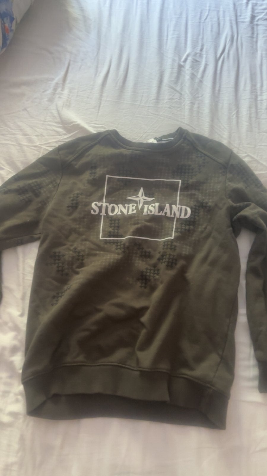 Stone island trui donker groen, Ophalen of Verzenden, Zo goed als nieuw, Maat 48/50 (M), Groen