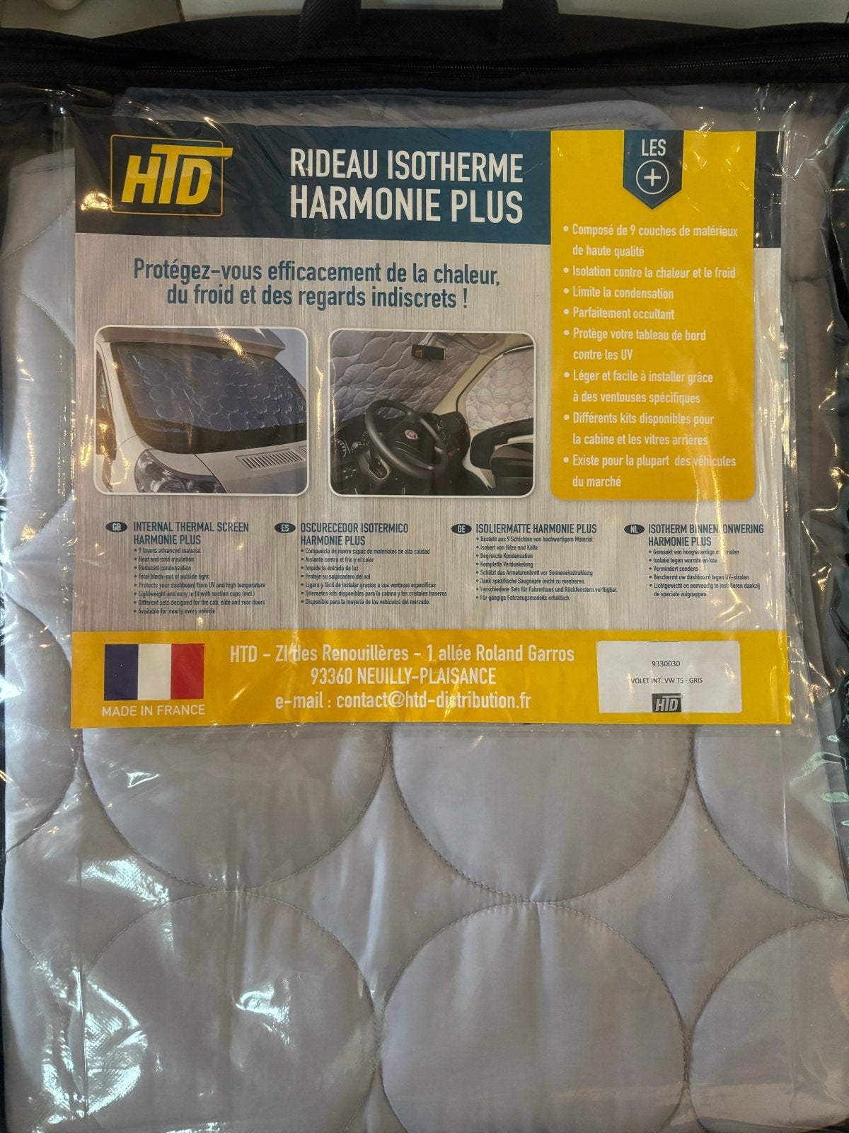 HTD Harmonie Plus raamisolatie VW T5 / mogelijk T6, Caravans en Kamperen, Ophalen of Verzenden, Nieuw